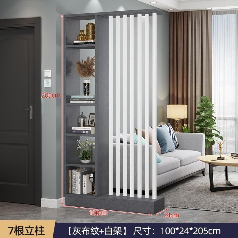 落地屏风隔断客厅2025新款家用中式创意隔断入户正对门装饰屏风柜|undefined