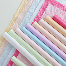 加厚珠光内衬纸花艺雪梨纸鲜花包装纸花束包花纸高质感褶皱纸批发