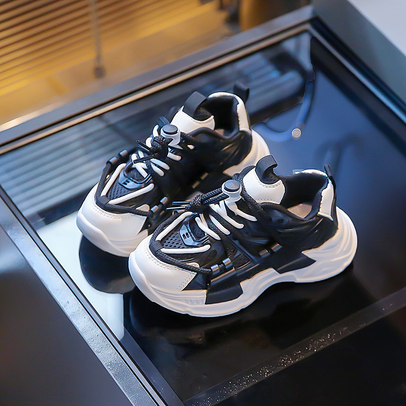 Otroške superge Tekaški copati za fante Dihajoči dekliški čevlji za prosti čas Osebni čevlji za očke nedrseči_voghion.com