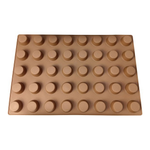 Factory Cake Mold Household 40 Consecutive Commercial Mini Muffin Cup Baking Pan Non-Stick Round Baking Mold