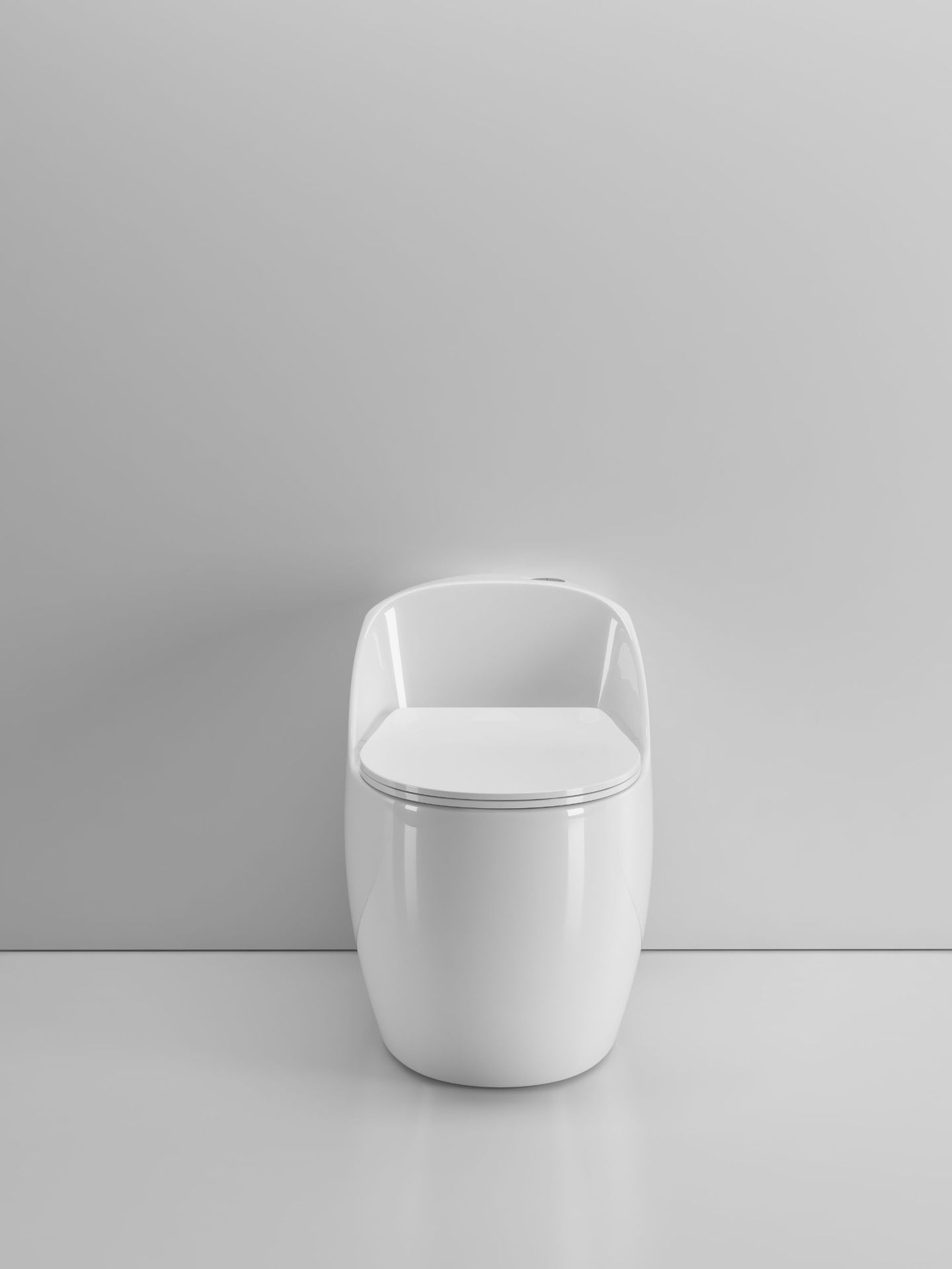 Toilet seat, large flushing force, siphon, large pipe, anti-odor, water-saving, quiet, small-sized apartment, super whirlpool egg-shaped hotel project undefined