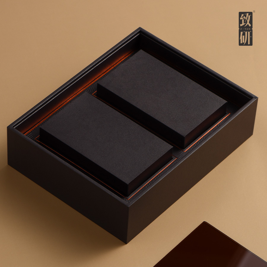 中秋高端精致亚克力茶叶盒通用岩茶12泡两大盒空盒单丛茶叶礼品盒