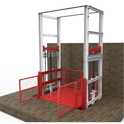 Floor Monorail Type Lift Elevator, Avtomobil fırlanan platformaları