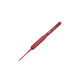 Red soft handle crochet hook tool set handmade diy knitting sweater wool scarf silicone high-end crochet