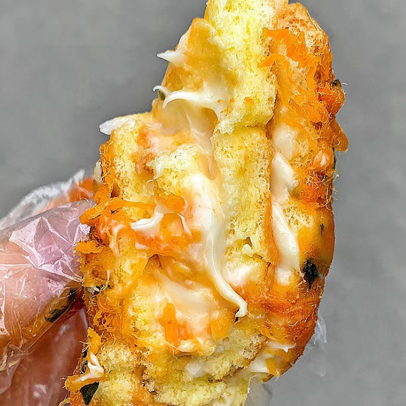 ネギの肉の松のパンの箱全体の朝食はインスタント食品のお菓子の心の軽食のレジャー食品は卸売りを郵送します。|undefined