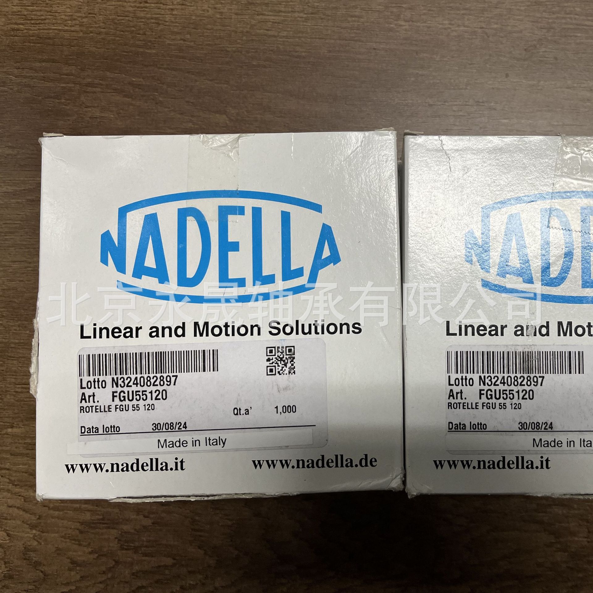 德国NADELLA进口 FGU50110MMSW FGU55120MMSW  滚轮轴承 纳德拉