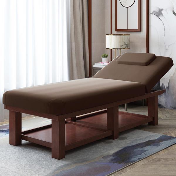 Fábrica directa cama de belleza de madera sólida sala de belleza multifuncional con agujeros de moxibustión cama de fisioterapia cama de masaje de belleza cama de masaje image 25