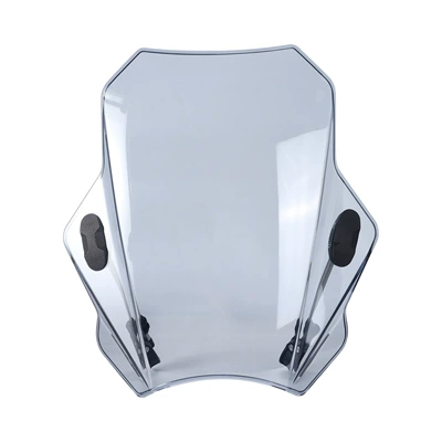 Suitable for Kawasaki, Yamaha, Motorcycle front windshield - smoked-color