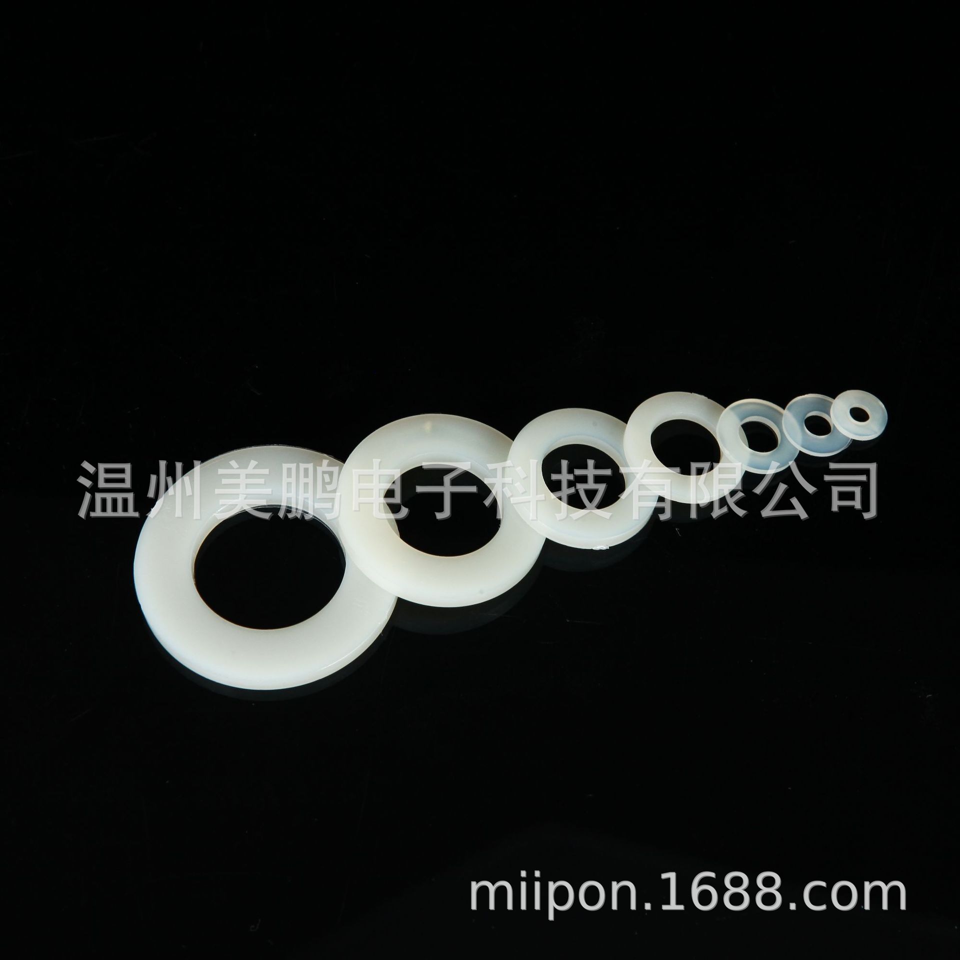 M2-M20 塑料垫圈垫片 尼龙垫片 标准平垫 塑胶垫圈 绝缘垫片