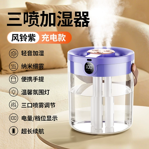 Three-jet rechargeable model [Purple]