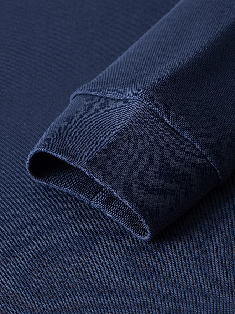 Emperor Paul long-sleeved polo shirt men's dad autumn clothes men's middle-aged business casual lapel bottoming shirt inner wear