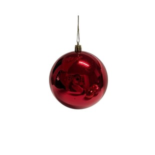 Factory Direct Supply Bulk 3/4/6/8cm Christmas Decoration Electroplated Plastic Bright Ball Party Festival Hanging Ball