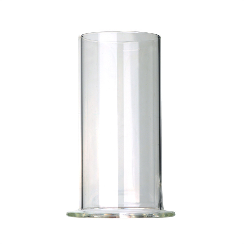 Crystal Glass Hollow Anal Plug with Two Openings, Transparent Expander Design — detail image 9