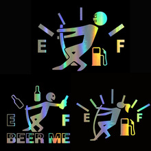 跨境爆款厂家直销汽车贴纸油箱贴搞笑个性创意汽油加油盖装饰车贴