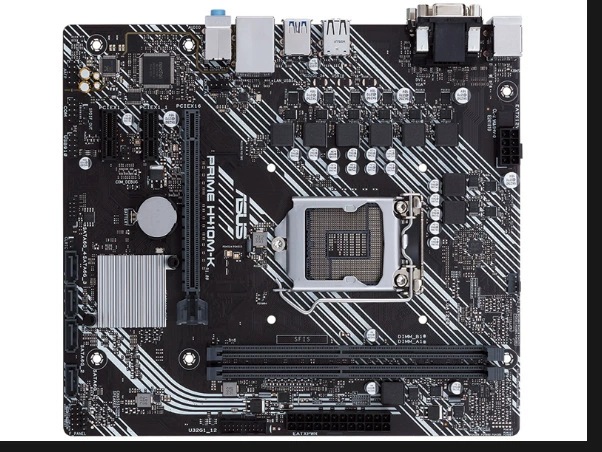 Совместима с материнской платой ASUS Prime H410M-K LGA1200, поддержка процессоров 10‑го поколения