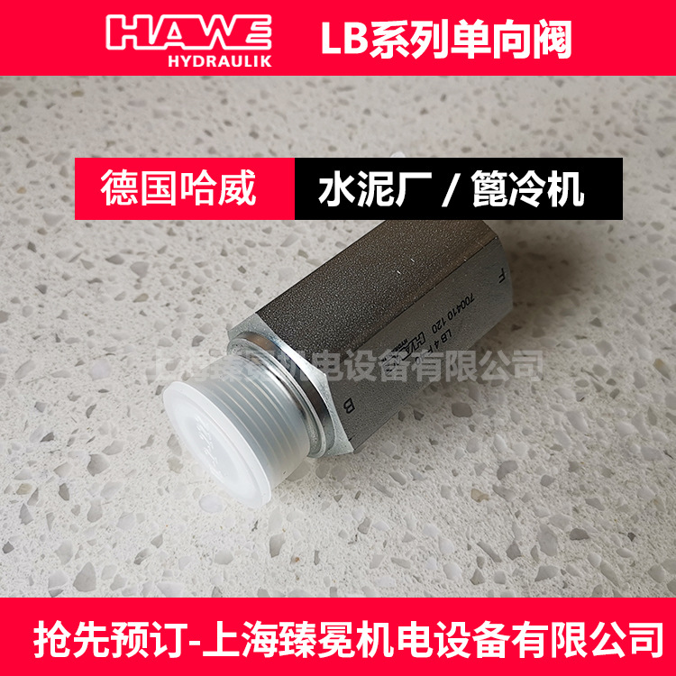 哈威LB4G-100单向阀hawe止回阀现货议价