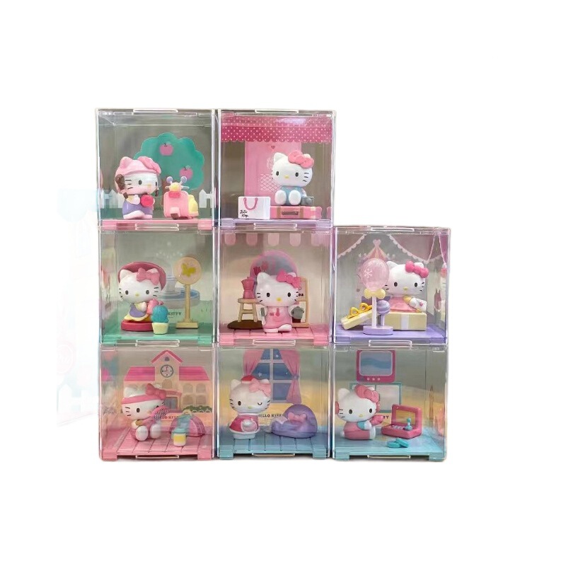正版Hello Kitty欢乐时光系列盲盒潮玩手办可爱公仔礼品摆件批发|undefined
