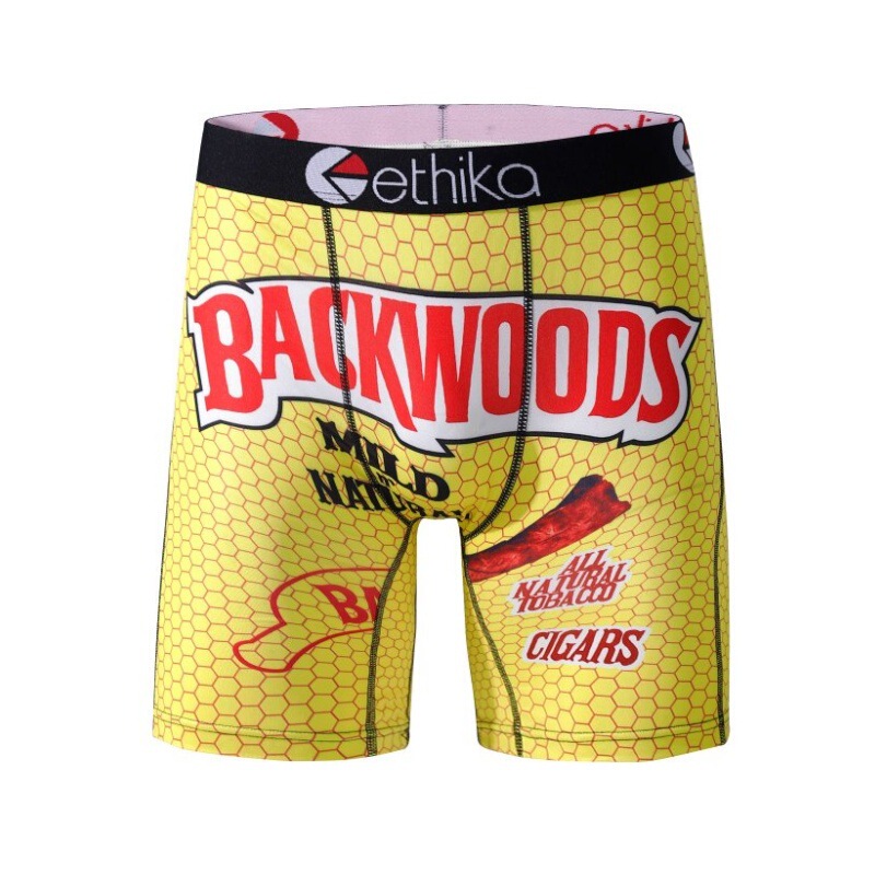 Men's underwear cross-border bestseller, American trendy brand Ethika printed sports running fitness boxing boxer briefs Men's underwear cross-border bestseller, American trendy brand Ethika printed sports running fitness boxing boxer briefs