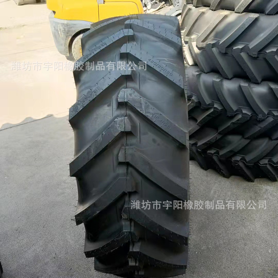大马力拖拉机 480/80R26 钢丝子午线真空轮胎18.4R26