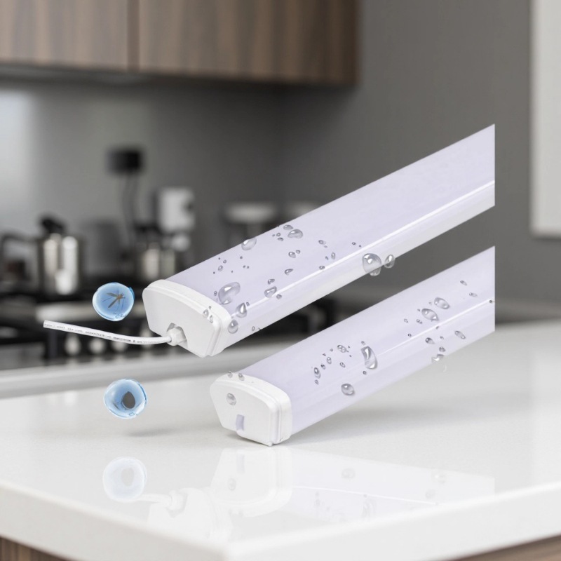 led灯管厂家直营t8灯管一体化支架三防灯办公照明高亮净化灯管led