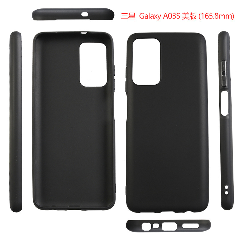 Suitable for Samsung Galaxy A02S Us Version 165.85Mm/European Version Mobile Phone Case Tpu Matte Material Soft Case