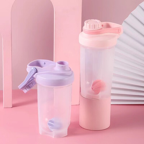 Internet-famous Korean Instagram shaker cup, portable quick-use cup for protein powder, smoothie mixing cup, plastic cup, sports water bottle