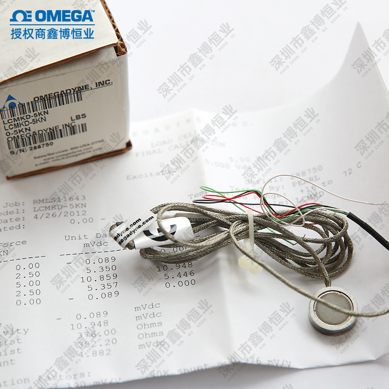 LCMKD-500N LCMKD-5KN LCMKD-200N称重传感器美国奥米佳工业测量