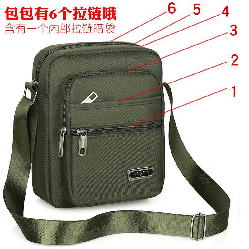 Army Green Six Zipper