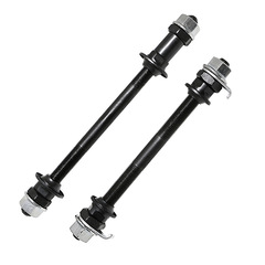 Mountain bike solid axle hub front and rear transmission shaft hub front and rear axle core wheel axle cross-border
