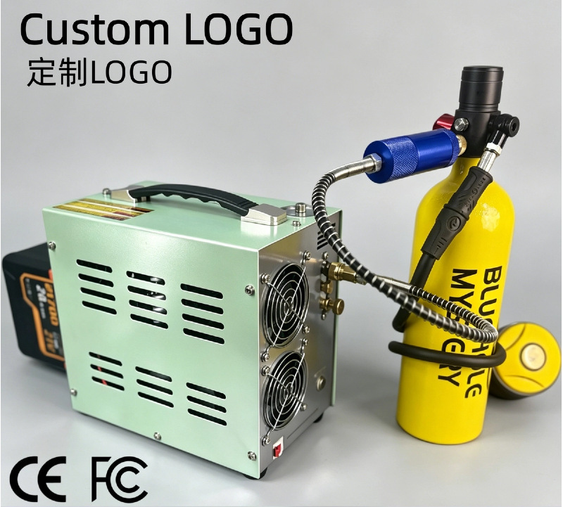 30Mpa High-Pressure Rechargeable Air Compressor 18V Inflator 4500Psi