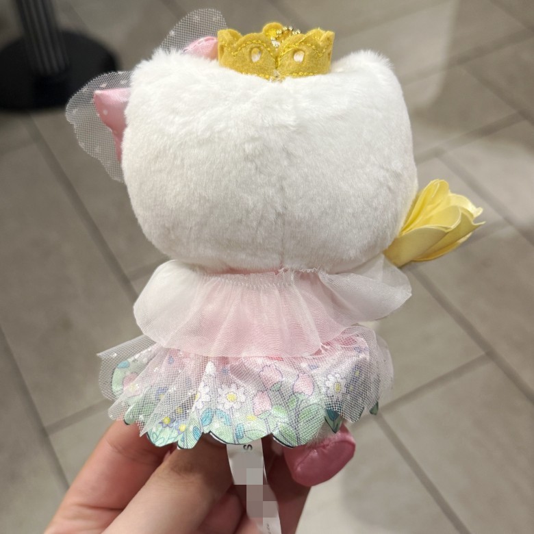 心意绽放挂件仙女棒皇冠库洛米小羊美乐蒂猫咪毛绒公仔少女包挂饰|undefined