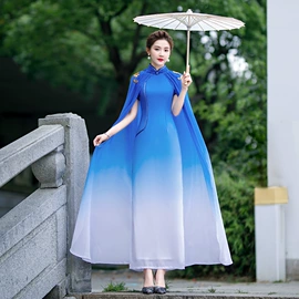 旗袍;舞台/表演服;披肩