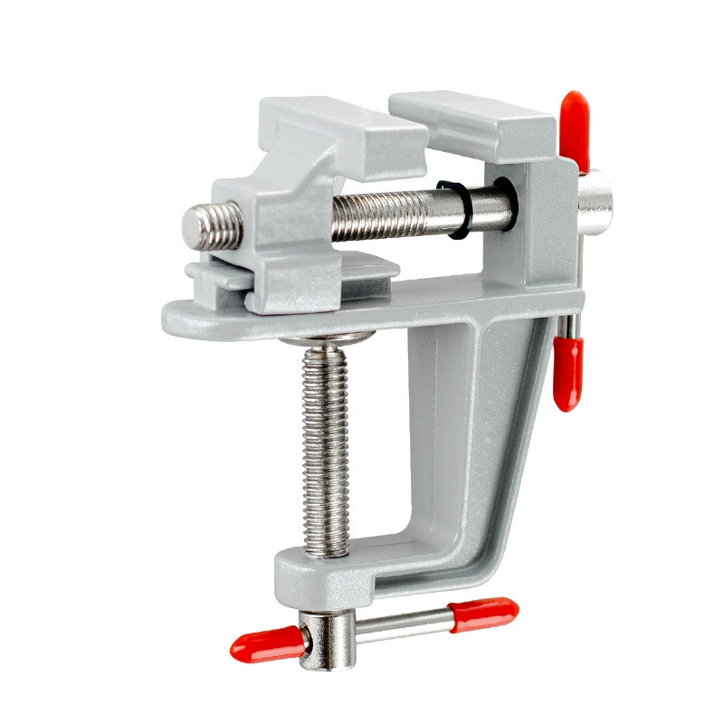 Мини тиски DIY фиксированный инструмент для рабочего стола маленький тиски для домашнего 35 мм алюминиевый сплав тиски