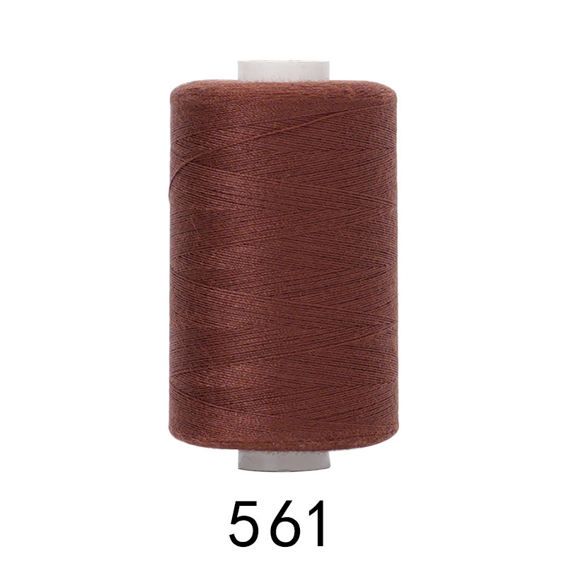 1000 yardas de hilo de poliéster de alta velocidad combinación de colores hogar hilo de coser mano hilo pequeño hilo fino dos hilos 402 hilo de coser