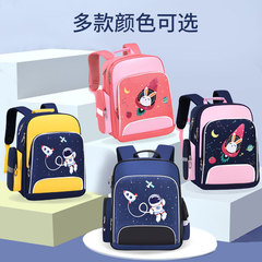 New astronaut primary school student backpack for grades 1-6, cartoon logo printed children's backpack, wholesale