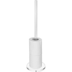 新品透明アクリル円形底部ロール紙収納棚トイレキッチンティッシュホルダー