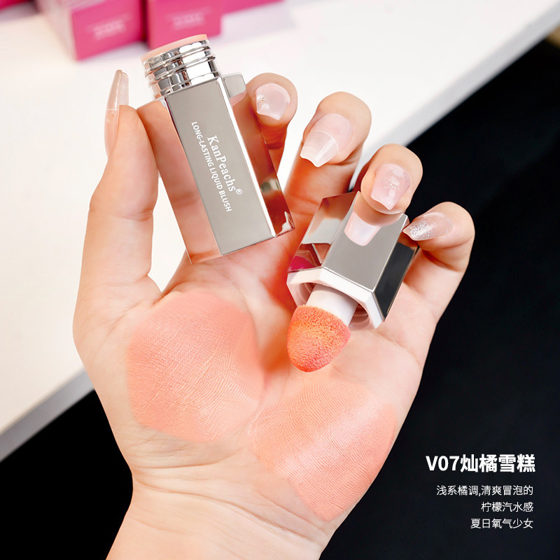 持色腮红液懒人高光提亮修容显色一体自然持妆胭脂修饰脸部腮红液|undefined