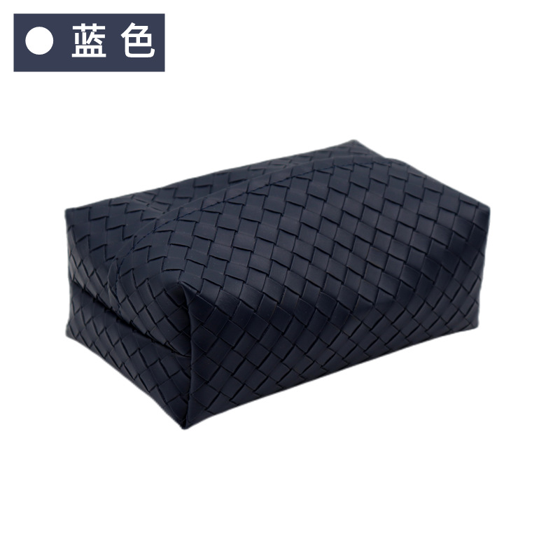 Caja de pañuelos de cuero nórdico hogar sala de estar caja de almacenamiento de pañuelos coche Bolsa de pañuelos restaurante Hotel caja de pañuelos