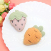 Cartoon fruit hair accessory, cloth with accessories, decorations, new collection, handmade