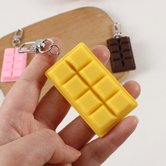 大きいサイズのシミュレーションの食品のチョコレートの鍵はアイデアの小さいデザートの包みを掛けて店に入って小さい贈り物の卸売りを販促します。
