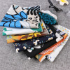 Trend scarf, classic suit jacket, handkerchief, floral print, wholesale