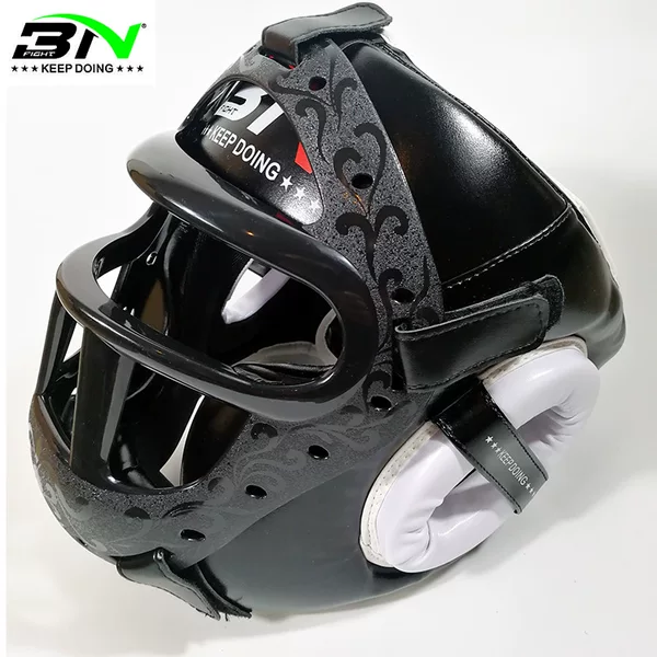 Bn Mask Helmet Boxing Sanda Headgear Full Protection Taekwondo Kidsren's Competition Fighting Helmet 3N Protective Gear