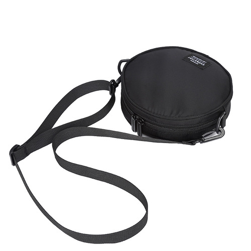 New trendy brand crossbody bag for men—casual, niche-style round single-shoulder bag; chic hand-held small round bag—Japanese-inspired design for women.