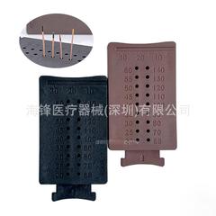 牙科牙胶尖切断座测量尺修尖切断器修整手动切断器底座陶瓷耐高温