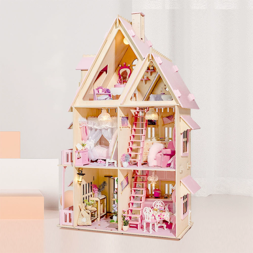 Конструктор кукольный дом «Принцесса» — много комнат, набор (Sweetheart Princess Room), подарок на день рождения