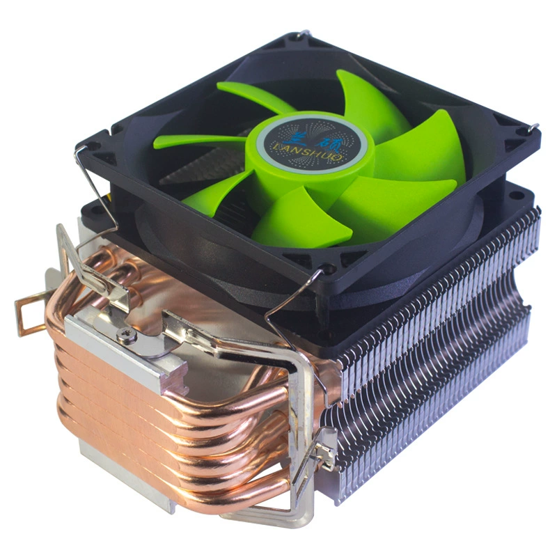 Кулер для CPU Ice Blade 400, шесть медных тепловых трубок, совместим с LGA1155/1366/AMD2011