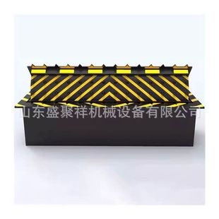 Electric Hydraulic Roadblock Machine Automatic Hydraulic Flip Roadblock Machine Can Remote Control Lifting Roadblock Machine