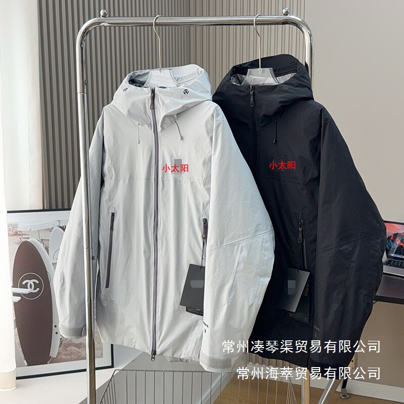 Kls Little Sun Aspen down Jacket Men's 25 Winter New Sports Waterproof Hooded Outdoor Hard Shell Jacket Wholesale