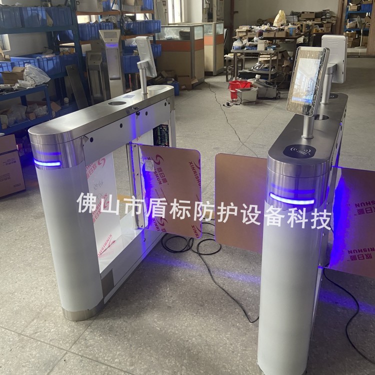 小区出入口通道自动摆闸 智能人脸识别闸机 红外感应自动挡闸机