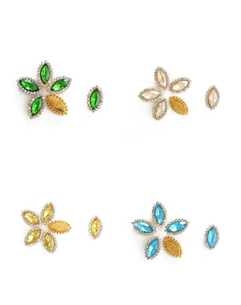 Colored Horse Eye Glass Rhinestones 5